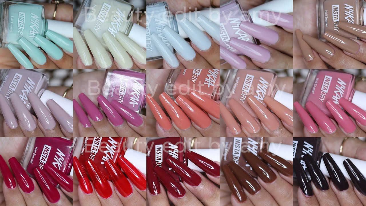 Buy Nykaa Cosmetics Love For Nudes Nail Paints- Breathable + Matte + Nail  Enamel Polish Online