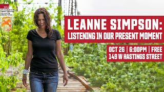 Leanne Simpson: Listening in Our Present Moment