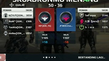 Mc5 | IDN / IND 🤗 VS JP MOD EVOLUTION (TnP Aqua, Hime, Jinro) Japanese Pro Squad GG | Modern Combat