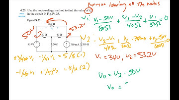 KCL Node Voltage - ECEN 214