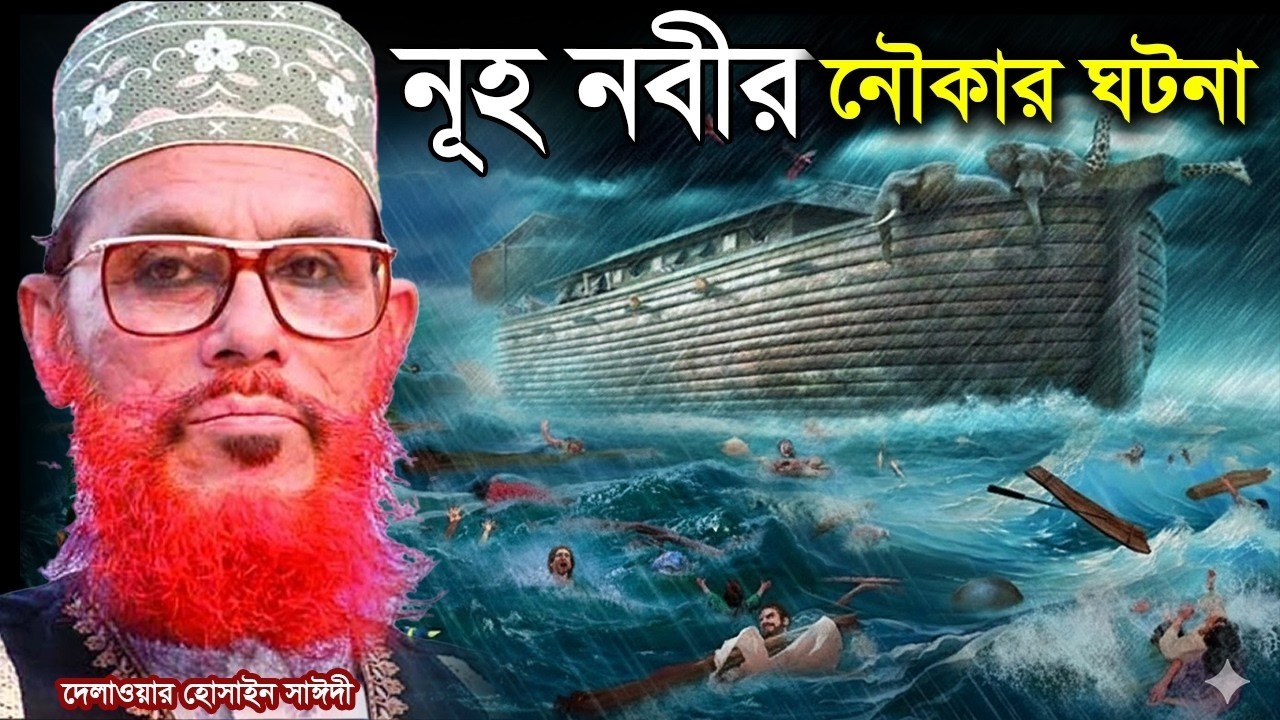 নূহ নবীর নৌকায় কেন বুড়ি উঠতে পারেনী তার বেচে ফেরার বিশ্বয় ঘটনা। আল্লামা দেলোয়ার হোসেন সাইদী