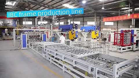 IBC Cage Frame Welding Machine ibc tank Production Line IBC Tank Automatic Welding Machine