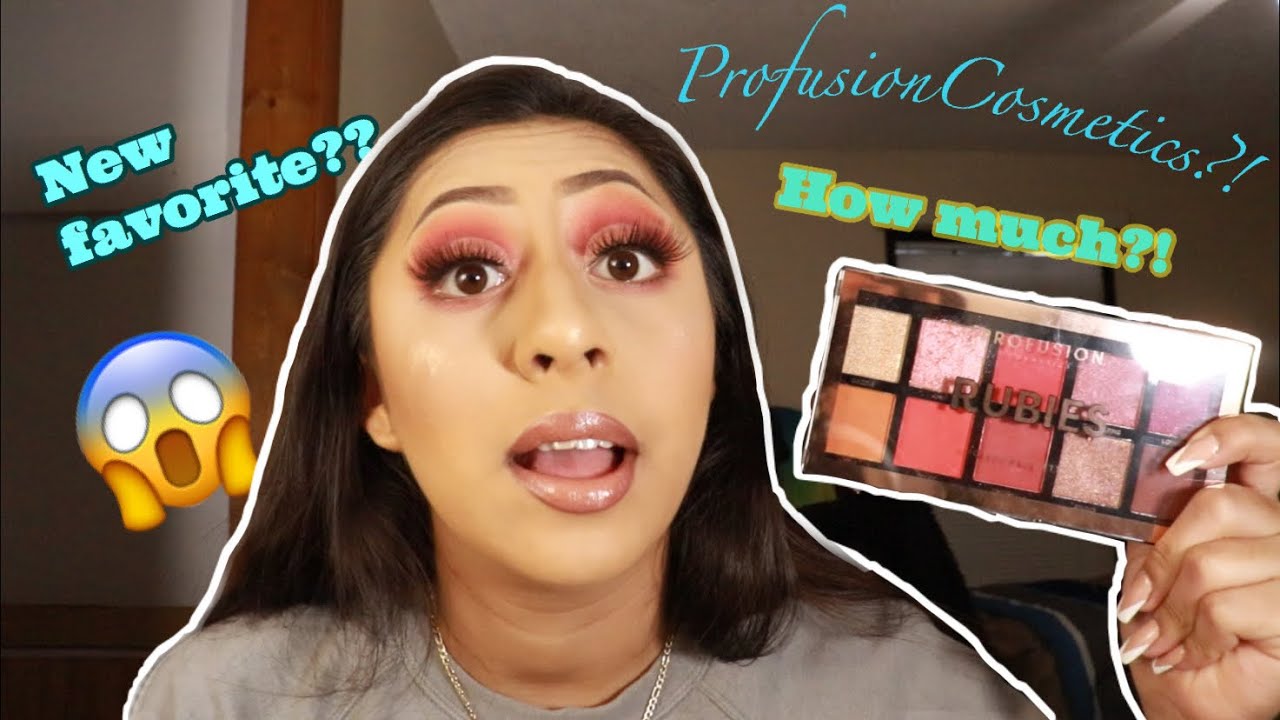 Profusion Cosmetics TUTORIAL || Rubies 2020