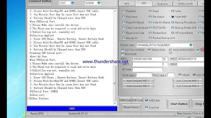spd6531a spd6531e mobile imei change miracle crack