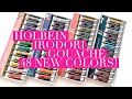 Holbein Gouache Irodori First Look - All New Colors