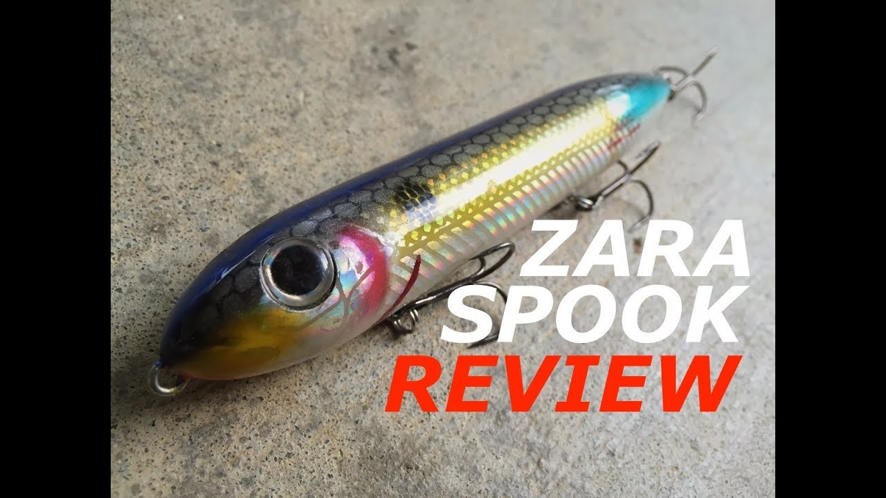 Heddon Zara Spook Topwater Lure Review (Underwater Footage!) - Tackle  Review Tuesday 