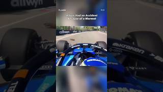 Alex Albon Accidentally Run Over a Marmot in the Track #CanadianGP
