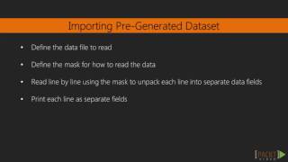 117   Importing Data from Fix Width Files