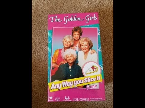 Cardinal The Golden Girls Any Way You Slice It Trivia Game for sale online
