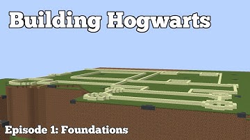 Building Hogwarts in Minecraft -  Episode 1 - Foundations