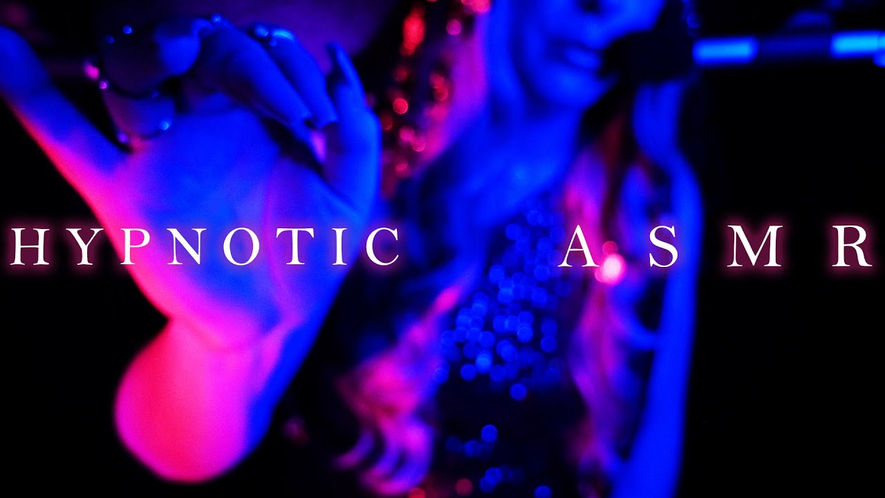 Hypnotic ASMR to Chill and Shut Your Brain Off 😵‍💫(Trippy + Whispers) Hand Movements & Echo🔮🌛