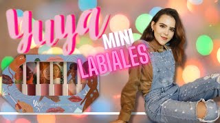 Unboxing labiales de Yuya || Set B mini edición limitada || Kary :)