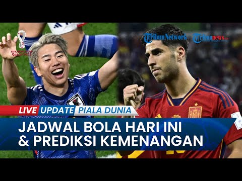 Jadwal Bola Hari Ini &amp; Prediksi Kemenangan dari 8 Tim E-F yang Bertanding di Piala Dunia 2022 Qatar