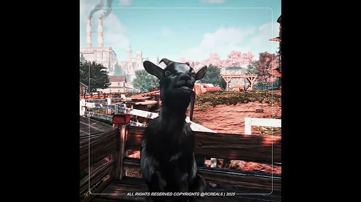 Never thought my best char edit would be about a goat tbh.
