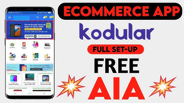 Free Aia | E-Commerce App Aia Free | Kodular, Appybuilder | Shoping App Aia