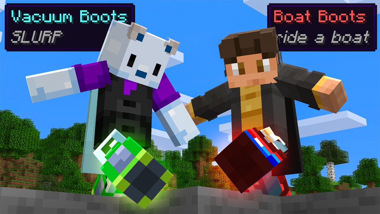 100 Players Fight with Absurd Custom Boot Ideas