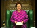 House of commons  dame janet fookes  will you get the message