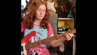 Sailor's Hornpipe/Popeye attempt at 120bpm bass by Cara #popeye #sailorshornpipe #rickenbacker #bass