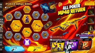 Poker Mp40 Return Confirm 2026💥🤯| Next Universal Ring All Evo Bundle Return Event l Ff New Event screenshot 4