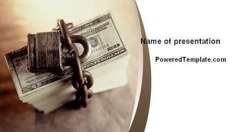 Pack Of Dollars PowerPoint Template by PoweredTemplate.com