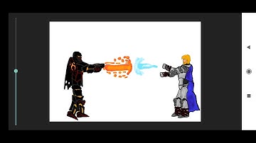 My first animation in draw cartoons 2 full with 945+ frames Knight VS Demon (Tamris).