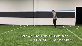Linear Jump ,Bound, Hop Series