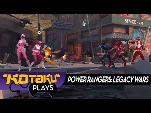 Kotaku Plays Power Rangers: Legacy Wars - Kotaku Plays Power Rangers: Legacy Wars