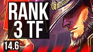 TWISTED FATE vs JAX (TOP) | Rank 3 TF, 8/0/4, Legendary, Rank 14 | KR Challenger | 14.6