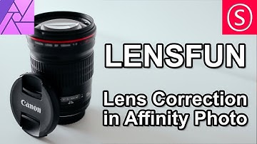LensFun - Affinity Photo Tutorial & Development Assistent