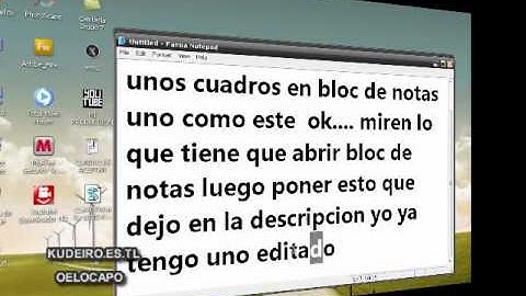 CREAR PROGRAMA CON BLOC DE NOTAS (MEJOR DICHO NO ES PROGRMAS SON CUADROS DE ACEPTAR)