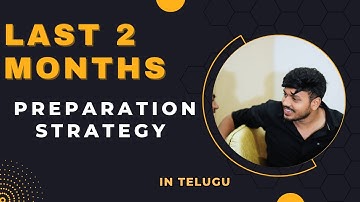 CA/CMA LAST TWO MONTHS PREPARATION STRATEGY IN TELUGU || CA DEVI PRASAD || DEVANSH INSTITUTE ||