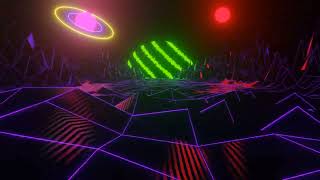 4K Retro Planets Loop - Free Background Motion Graphic