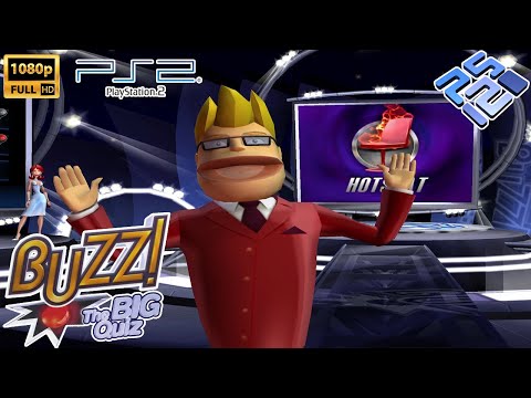 Buzz!: The BIG Quiz PS2 HD Gameplay (PCSX2)