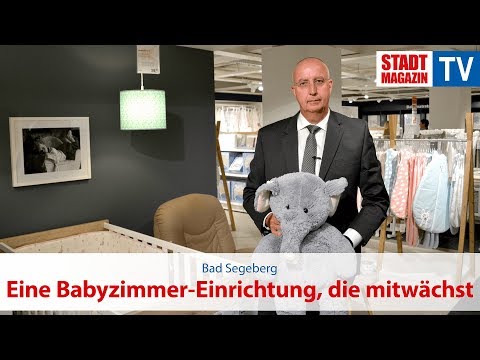 Eine Babyzimmer-Einrichtung, die