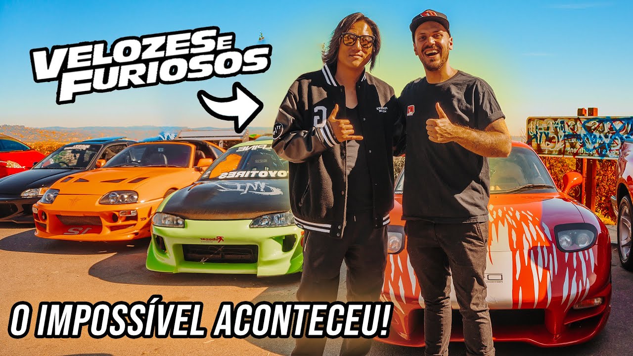 CONHECI o HAN visitando TODOS os LUGARES do VELOZES E FURIOSOS - Theo Amaral - Theo Amaral