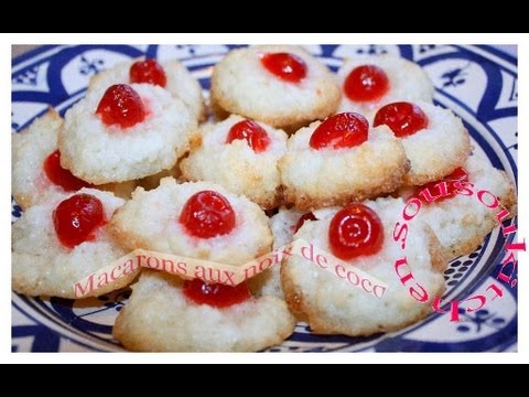 Coconut Macaroons Macarons Aux Noix De Coco Sousoukitchen Youtube
