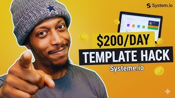 Hoe u Systeme.io-sjablonen maakt en verkoopt (de $200Day Passive Income Funnel)