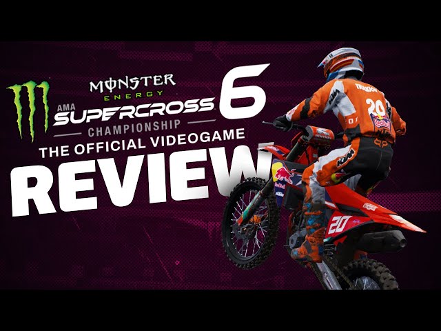 Huge ramp jump on Supercross 6 👀, Game: Monster Energy Supercross 6 , supercross 6