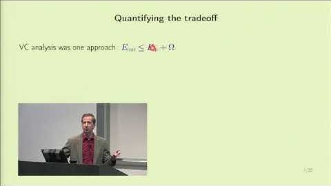 Lecture 8 Bias-Variance Trade off
