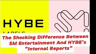 The Shocking Difference Between SM Entertainment And HYBE’s Baffles Korean Netizens#kpop#asiannews.