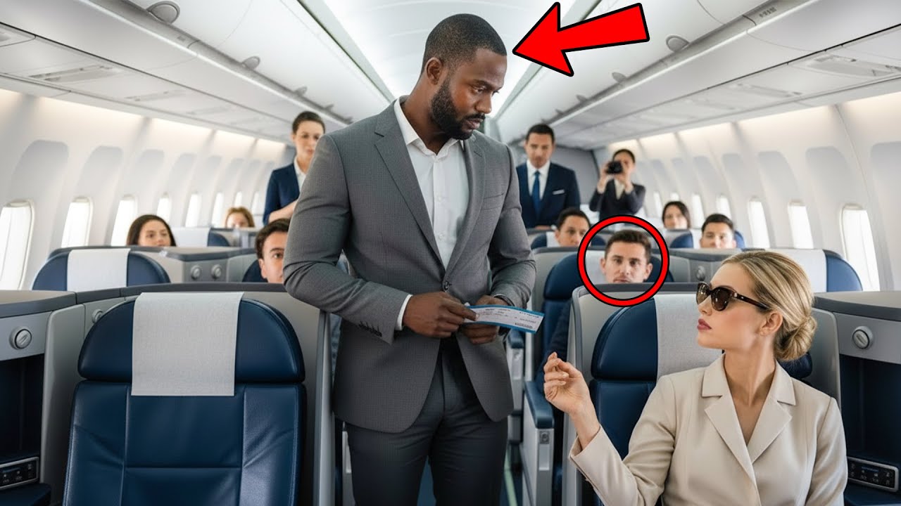 White Woman Snatched Black CEO’s Seat — Then Froze When He Said: “I Own This Airline