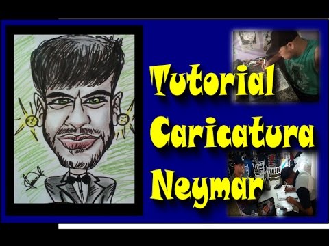 TUTORIAL CARICATURA NEYMAR