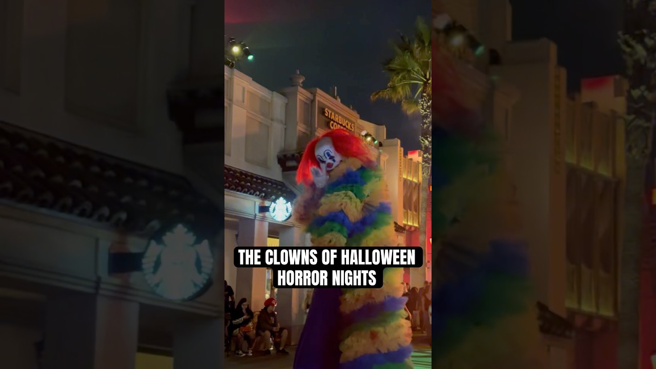 Клоуны @HalloweenHorrorNights 