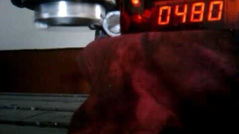 Tachometer for my milling machine