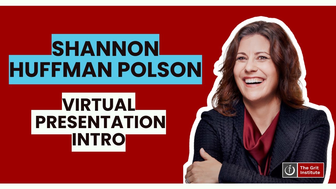 Shannon Huffman Polson virtual presentation intro - YouTube