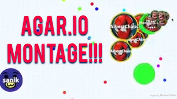 Agar.io Instant Merge and Solo in Party Mode Montage #1