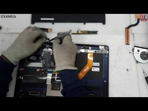 Asus Zenbook 3 Deluxe UX490UA Screen Replacement  Disassembling And Assembling