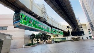 japan's scary upside-down train 🇯🇵 | chiba urban monorail