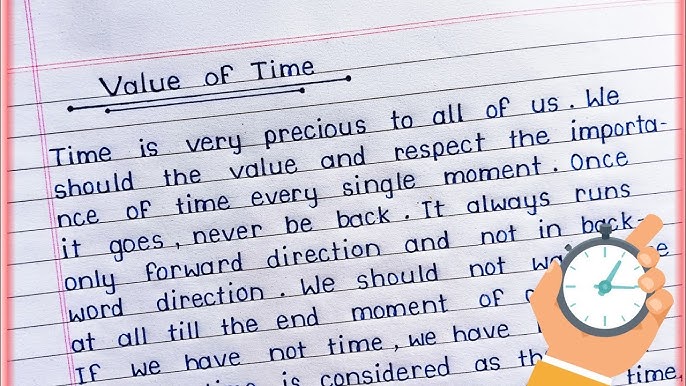 Value of Time Composition  