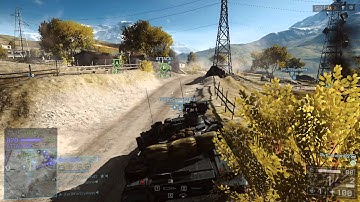 Battle Field 4 PC:Tank Hacker!!